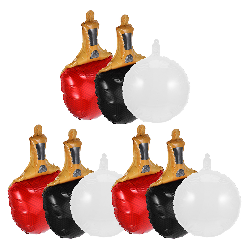 Table Tennis Game - 9pcs Table Reusable Foil Sports Theme
