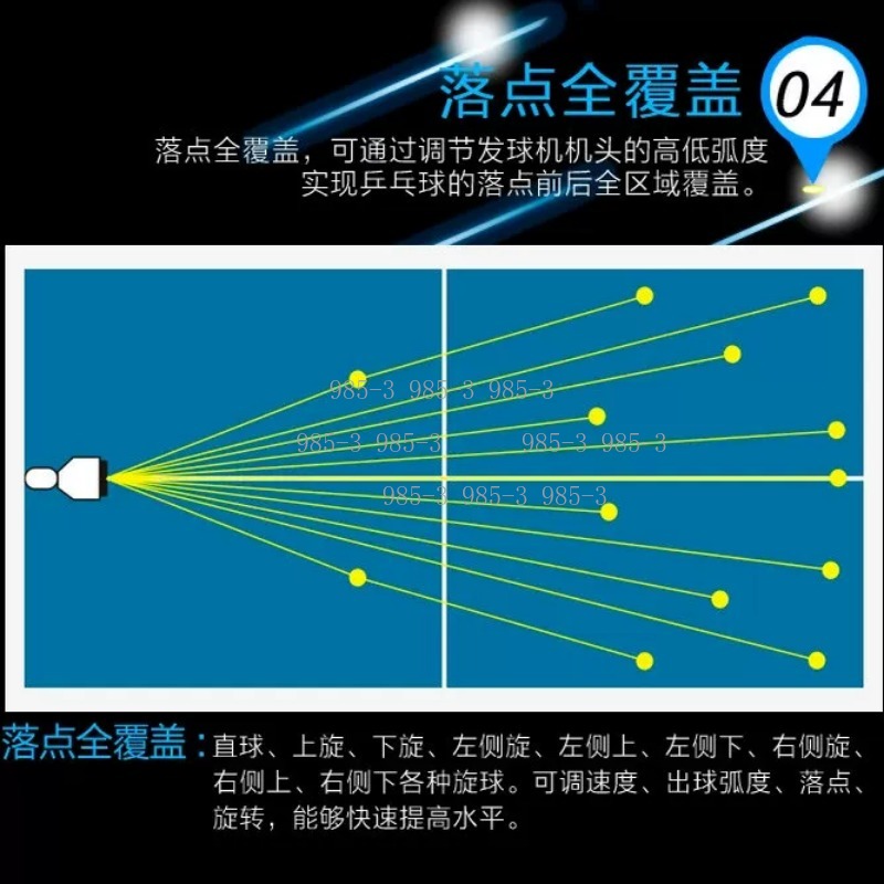 Table Tennis Head To Head - Table Tennis Robot Double Head Multi