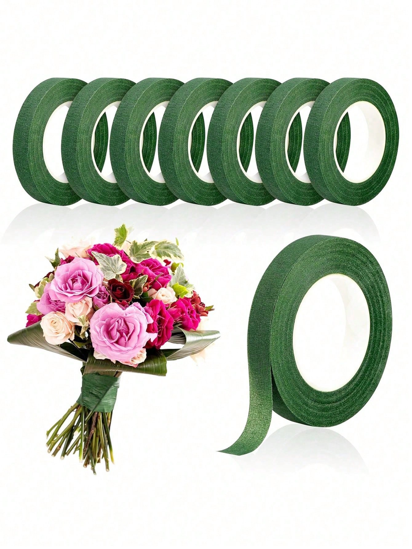 6 Rolls Floral Decorative Tape - Edge Tape Roll incelemesi ve fiyatı