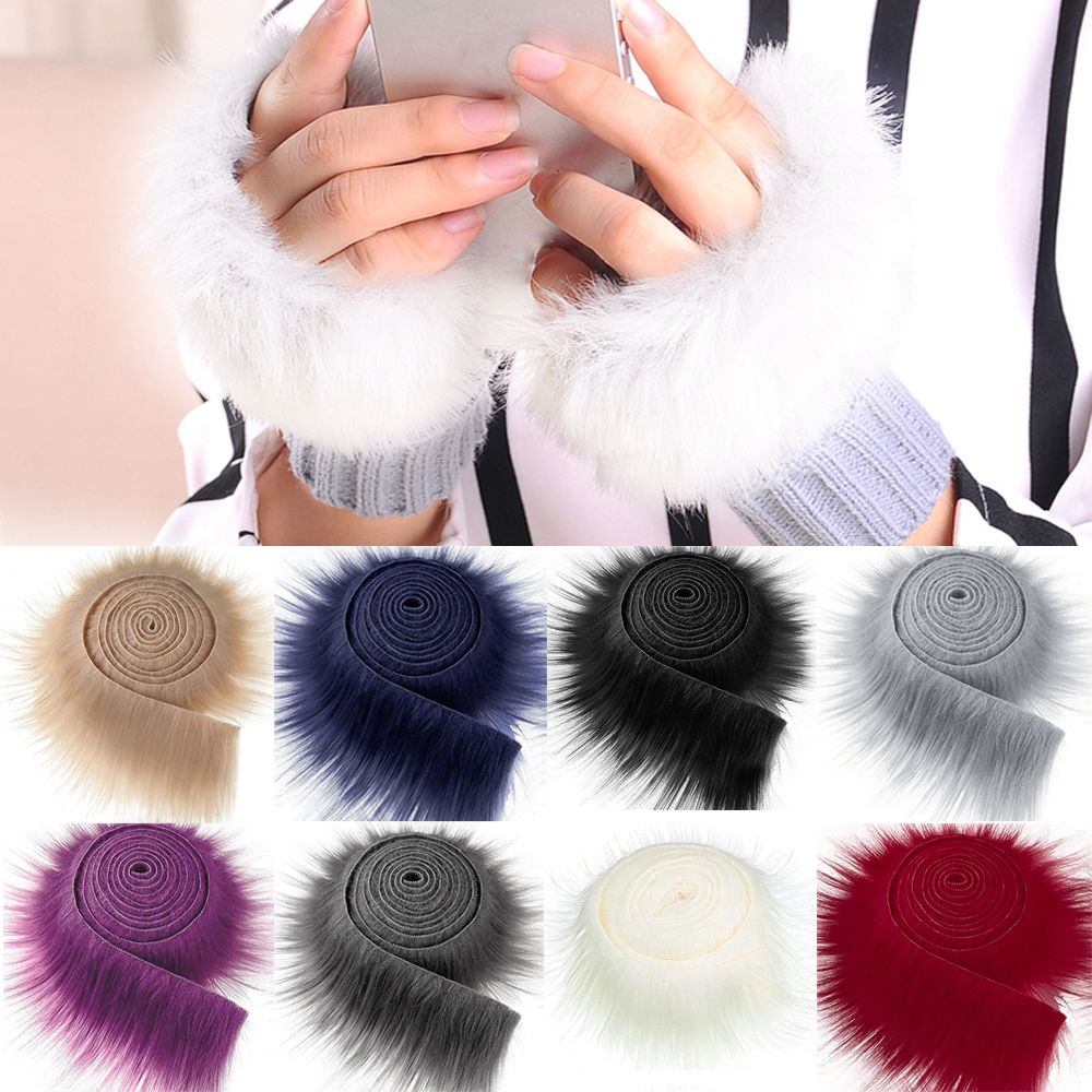 Muiltcolor Long Plush Fur  Tri - Edge Tape Roll incelemesi ve fiyatı