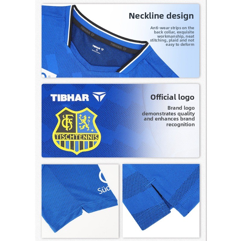 TIBHAR table tennis sportswear - Table Tennis Uniform incelemesi ve fiyatı