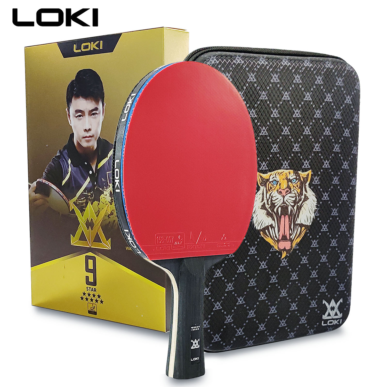 LOKI 9 Star Table Tennis Racke - Table Tennis Movie incelemesi ve fiyatı