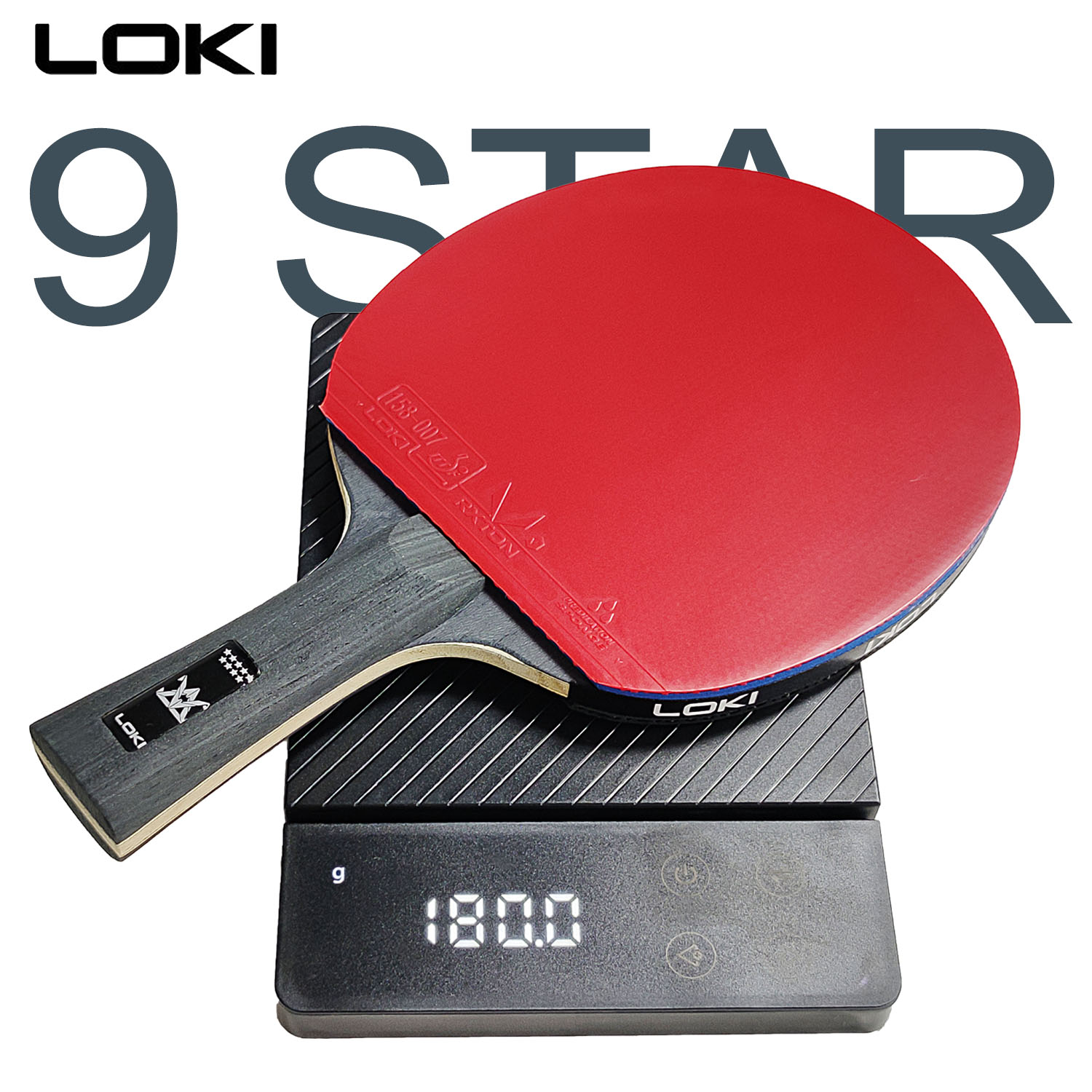 LOKI 9 Star Table Tennis Racke - Table Tennis Movie incelemesi ve fiyatı