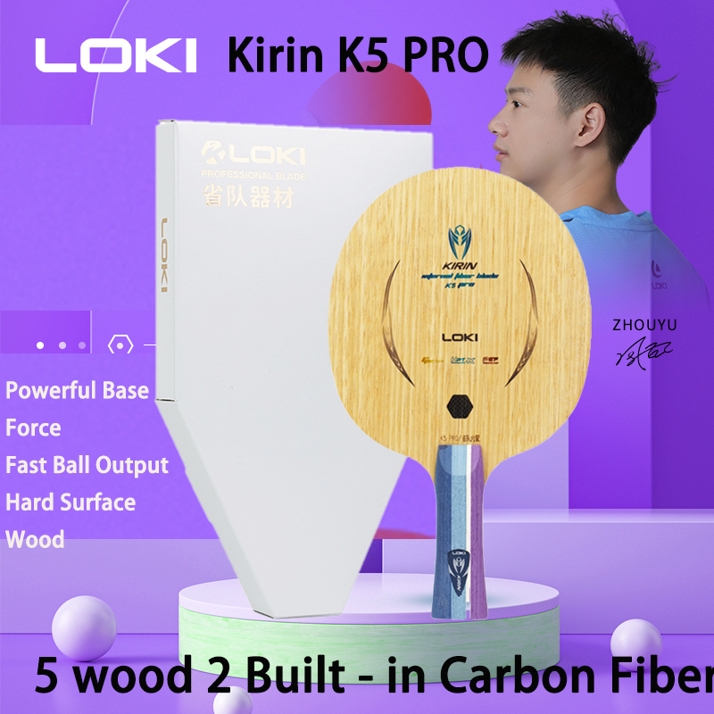LOKI Kirin K5 PRO 5 Wood 2 Inb - Table Tennis Movie incelemesi ve fiyatı