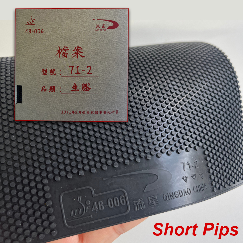 Meteor 71-2 Short Pips Table T - Table Tennis Rubber For Defensive Players incelemesi ve fiyatı