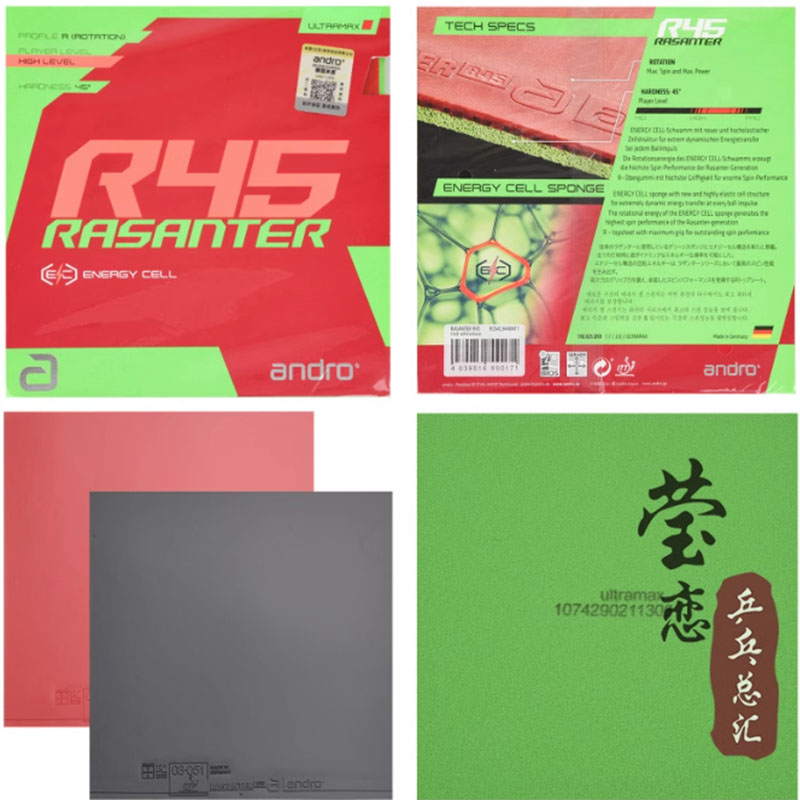 Andro Rasanter R45 47 50 C45 4 - Table Tennis Game incelemesi ve fiyatı