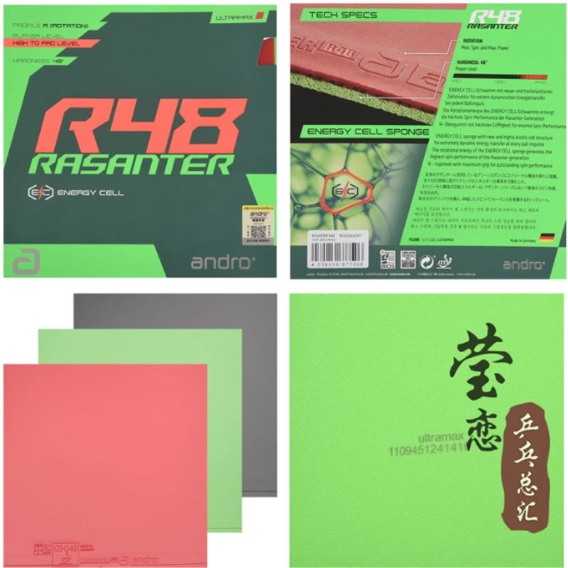 Andro Rasanter R45 47 50 C45 4 - Table Tennis Game incelemesi ve fiyatı