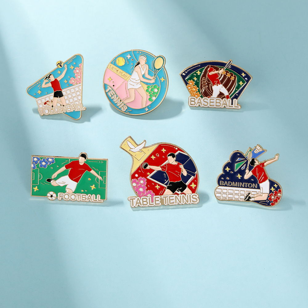 Statement Sports Theme Enamel  - Table Tennis Movie incelemesi ve fiyatı