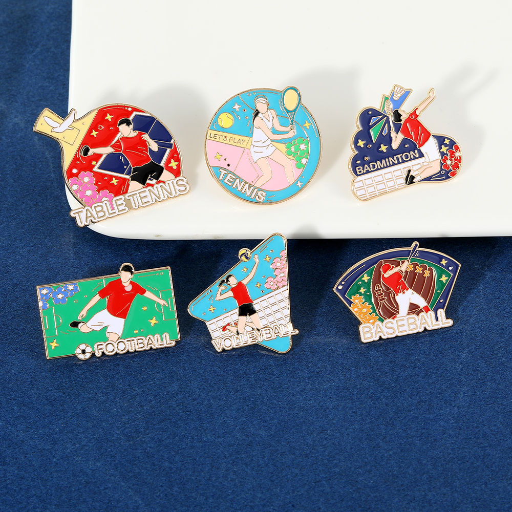 Statement Sports Theme Enamel  - Table Tennis Movie incelemesi ve fiyatı
