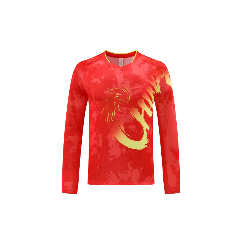 China Dragon Long Sleeve Table - Table Tennis Uniform incelemesi ve fiyatı