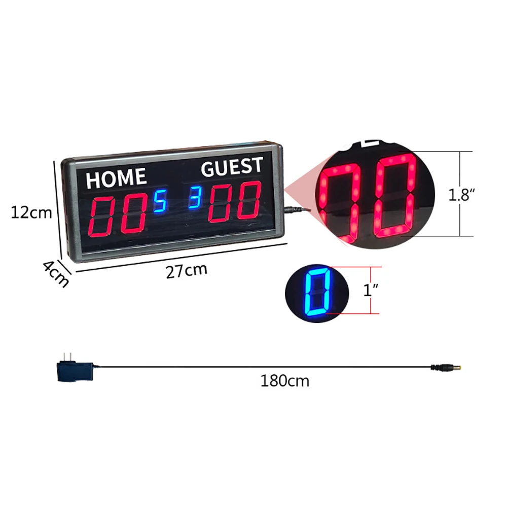 6-digit Electronic Scoreboard  - Table Tennis Scoreboard incelemesi ve fiyatı