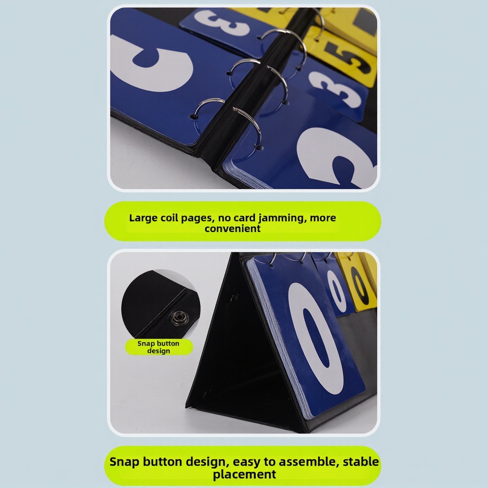 Black blue yellow Flip Scorebo - Table Tennis Scoreboard incelemesi ve fiyatı