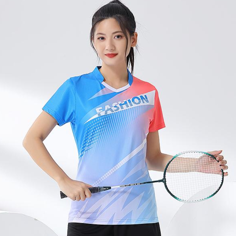 Women Badminton Shirt Print Go - Table Tennis Uniform incelemesi ve fiyatı