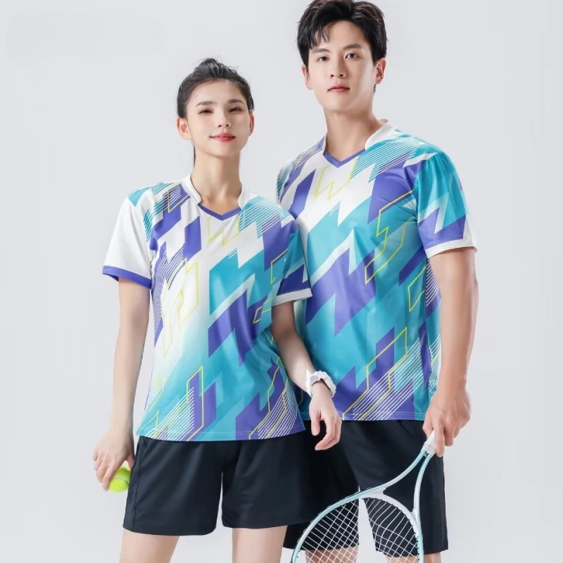 New Men's T-shirts Women Quick - Table Tennis Uniform incelemesi ve fiyatı