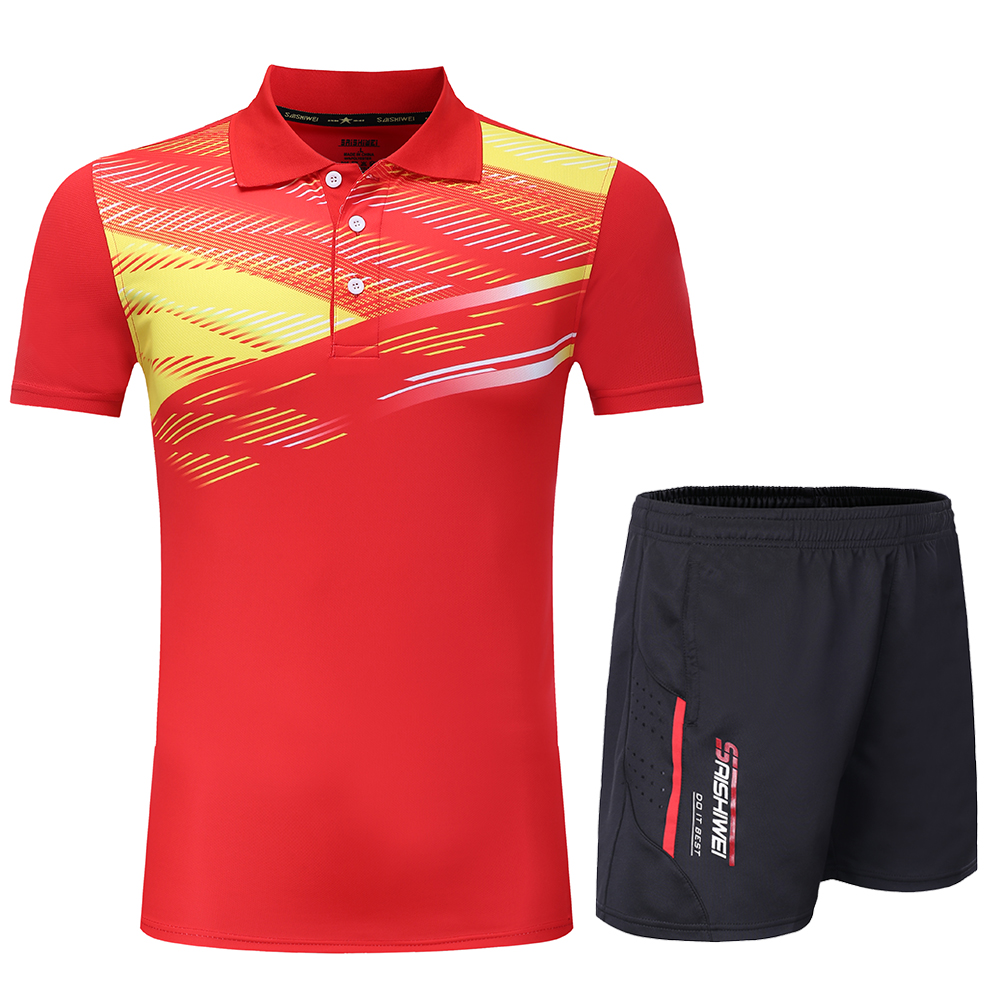 New Men Women Tennis T Shirt   - Table Tennis Uniform incelemesi ve fiyatı